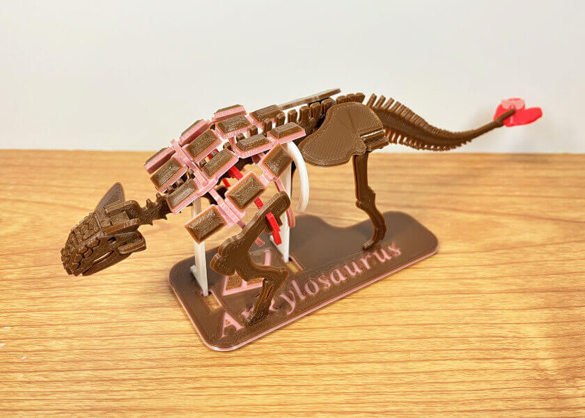Achetez en gros Hangwing 3d Yeux Ankylosaurus Animal Main